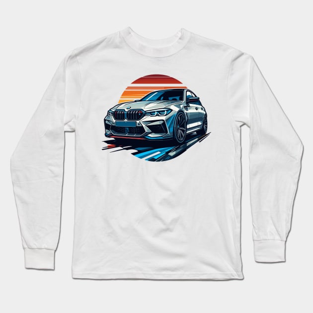 BMW M5 Long Sleeve T-Shirt by Vehicles-Art